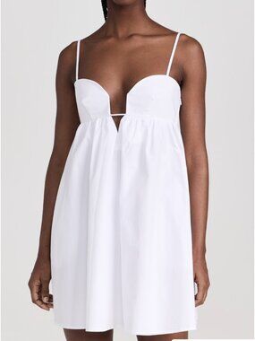 Susana Monaco Poplin Square Wire Dress